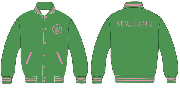 Wealth and Self Varsity Jacket